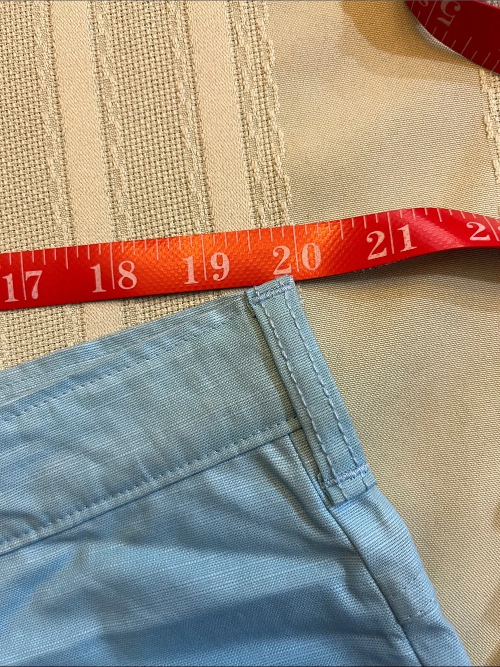Jordan Light Blue Cargo Shorts with Orange Jumpman